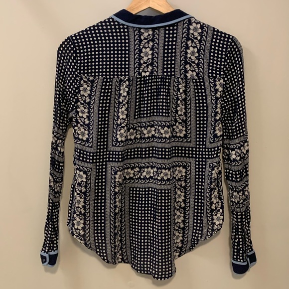 Anthropologie Maeve patterned blouse - Picture 3 of 4